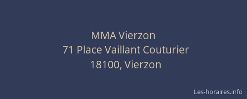 MMA Vierzon