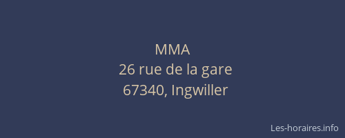 MMA