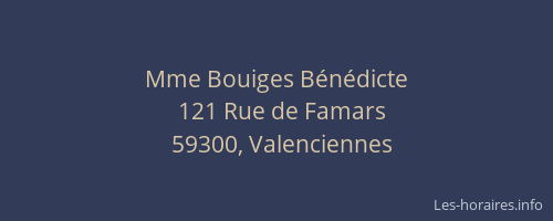 Mme Bouiges Bénédicte