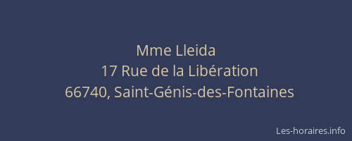 Mme Lleida