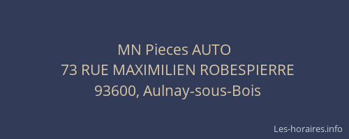 MN Pieces AUTO