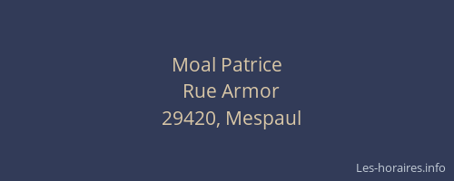 Moal Patrice