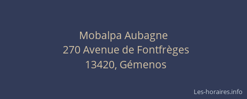 Mobalpa Aubagne