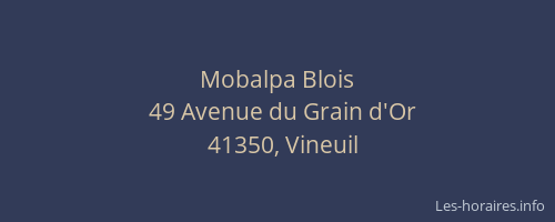 Mobalpa Blois