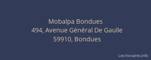 Mobalpa Bondues