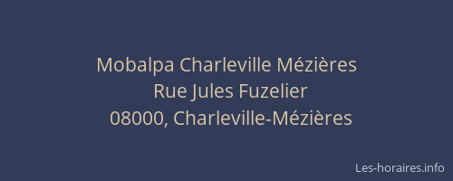 Mobalpa Charleville Mézières