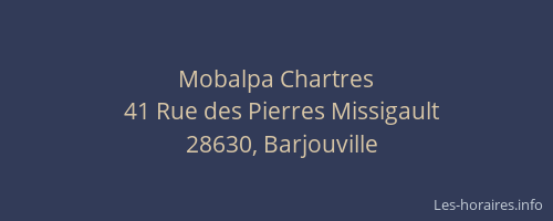 Mobalpa Chartres