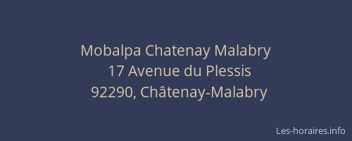 Mobalpa Chatenay Malabry