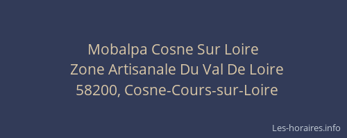 Mobalpa Cosne Sur Loire
