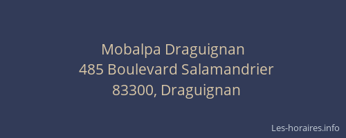 Mobalpa Draguignan