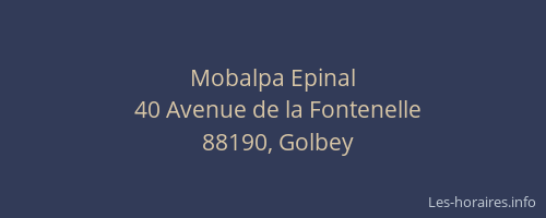 Mobalpa Epinal