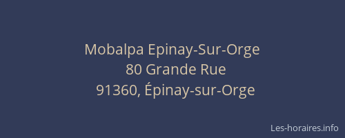 Mobalpa Epinay-Sur-Orge