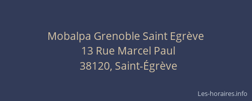 Mobalpa Grenoble Saint Egrève