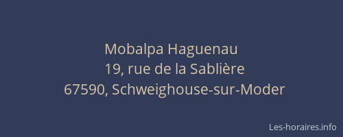 Mobalpa Haguenau