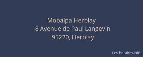 Mobalpa Herblay