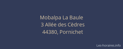 Mobalpa La Baule