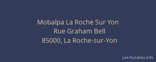 Mobalpa La Roche Sur Yon