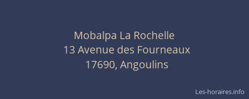 Mobalpa La Rochelle