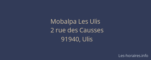 Mobalpa Les Ulis