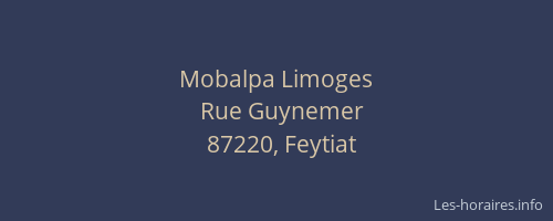Mobalpa Limoges