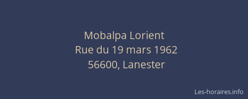 Mobalpa Lorient