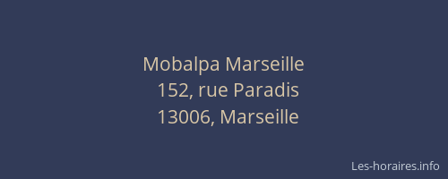 Mobalpa Marseille