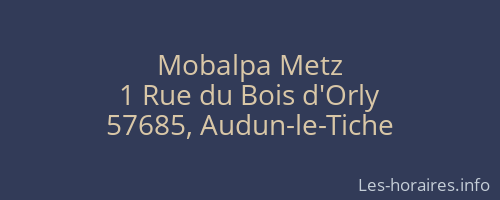 Mobalpa Metz