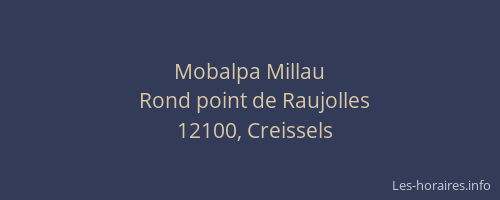 Mobalpa Millau