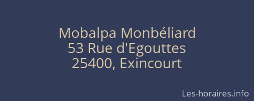 Mobalpa Monbéliard