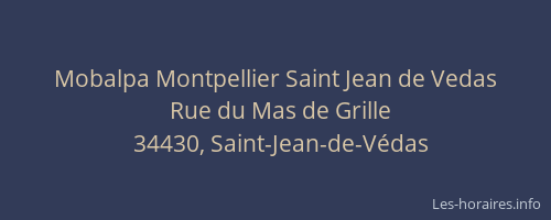 Mobalpa Montpellier Saint Jean de Vedas