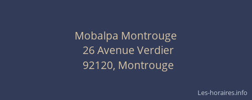 Mobalpa Montrouge
