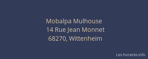 Mobalpa Mulhouse
