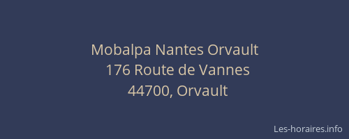 Mobalpa Nantes Orvault