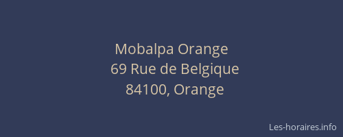 Mobalpa Orange