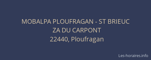 MOBALPA PLOUFRAGAN - ST BRIEUC