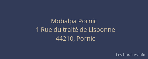 Mobalpa Pornic