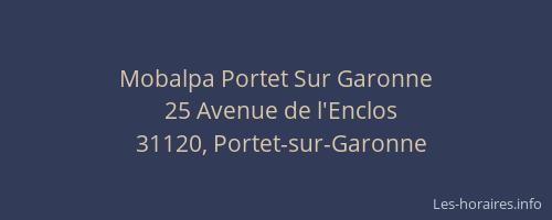 Mobalpa Portet Sur Garonne