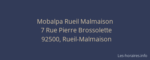 Mobalpa Rueil Malmaison