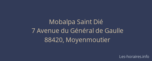Mobalpa Saint Di&eacute;