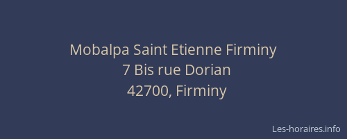 Mobalpa Saint Etienne Firminy