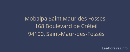 Mobalpa Saint Maur des Fosses