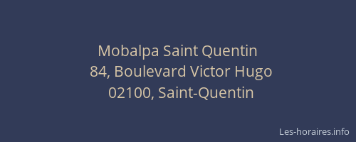 Mobalpa Saint Quentin