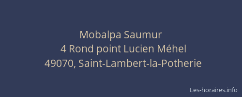 Mobalpa Saumur