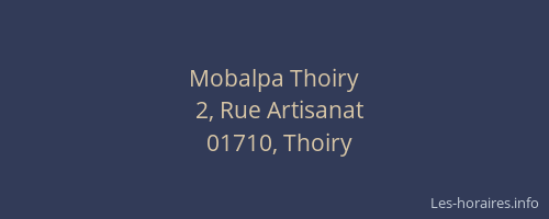 Mobalpa Thoiry