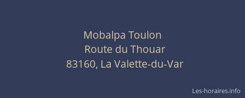 Mobalpa Toulon