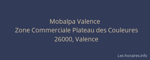 Mobalpa Valence