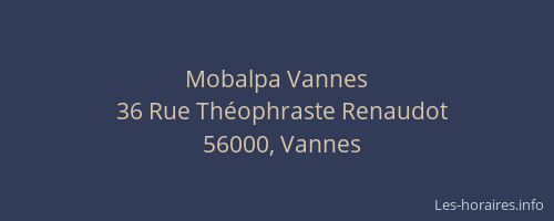 Mobalpa Vannes