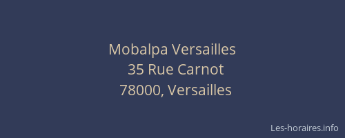 Mobalpa Versailles