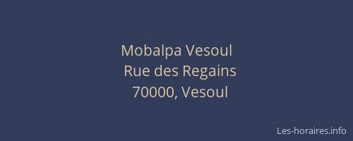Mobalpa Vesoul