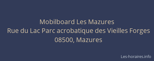 Mobilboard Les Mazures